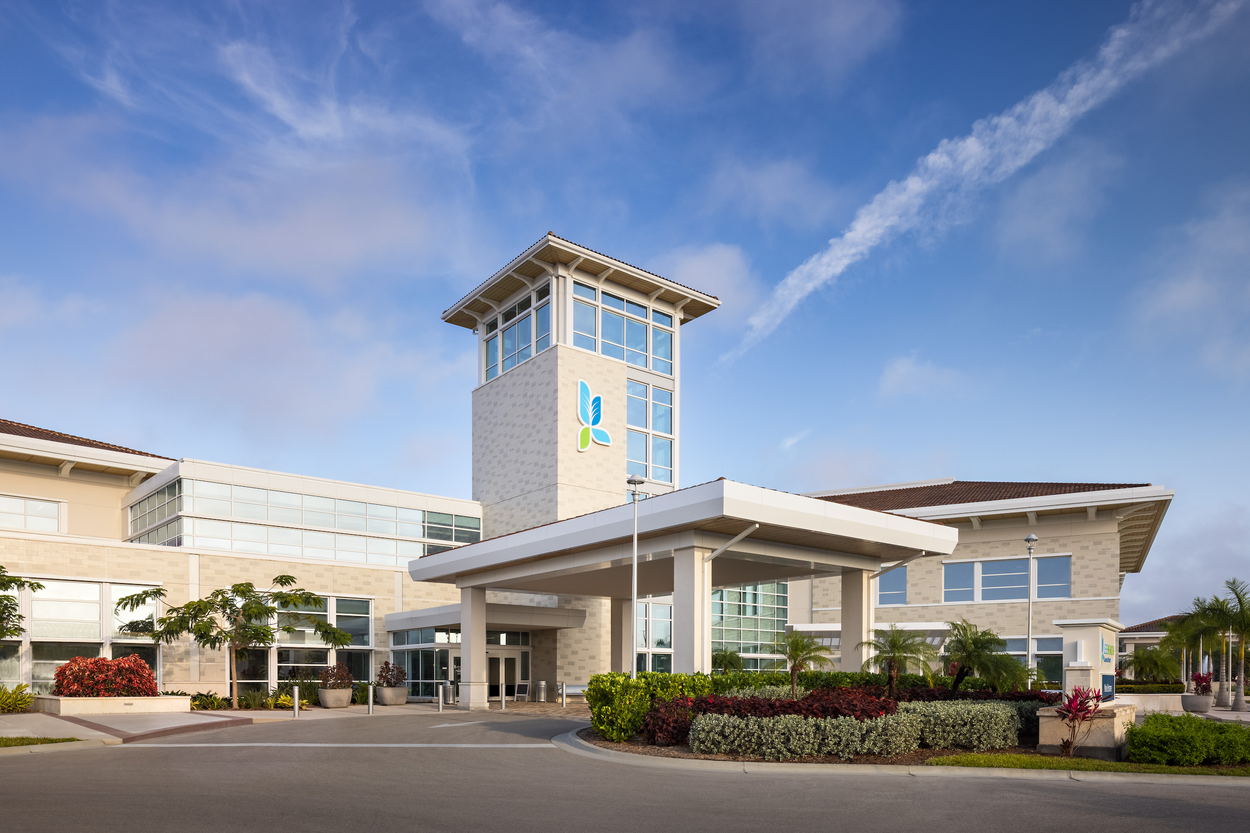 Lee Health Coconut Point in Estero, FL built with Trendstone Plus.