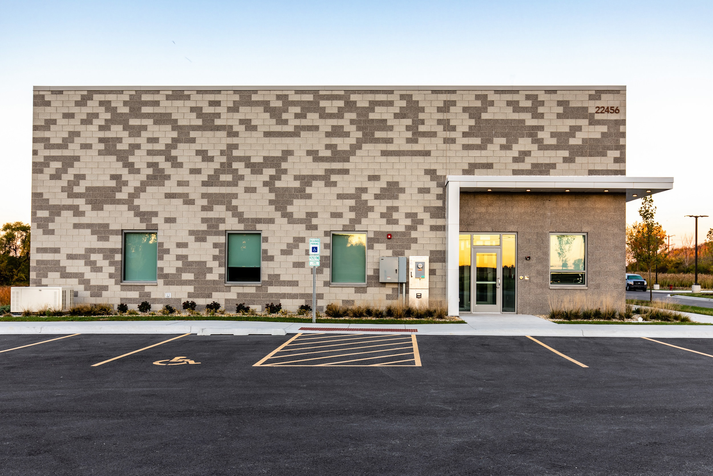 Will County EMA in Joliet, IL completed using InsulTech, Mesastone and Trendstone.