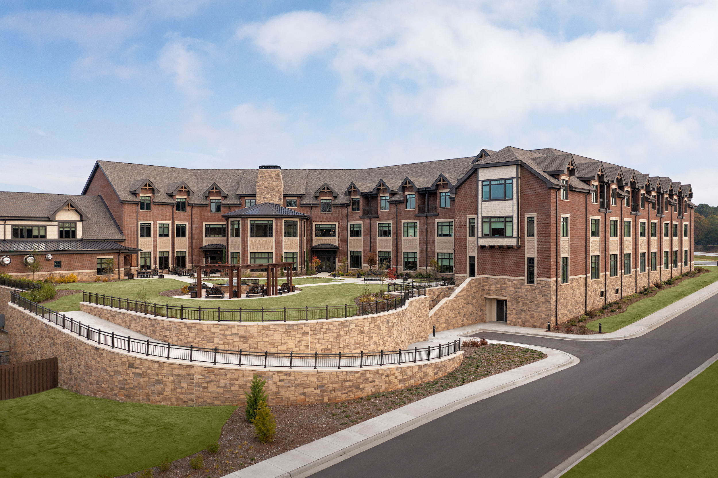 Presbyterian Village in Athens, GA built using Waterford Stone.